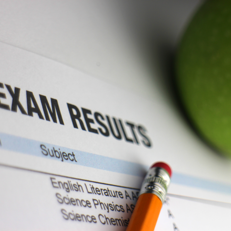 Exam results image