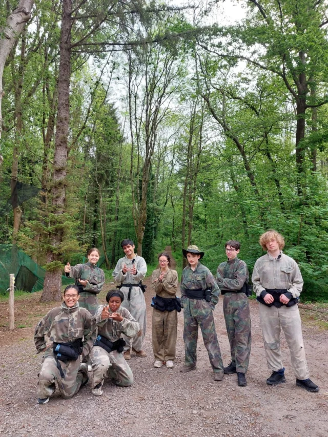 Our students swapped their pens for paintballs at the weekend 🎨 for a day full of strategy, adrenaline, laughs, teamwork, and unforgettable memories. 💥 

The social programme is winding down as we edge towards the end of the academic year but fear not we're busy planning 2025-2026's line-up... Activity suggestions always welcome! Please approach your personal tutor, student rep, or fill out the questionnaire in the monthly newsletter with your ideas. 💡

#PaintballAdventures #paintballing #TeamworkMakesTheDreamWork #StudentLife #socialprogramme #OutdoorFun #BathAcademy #supportingachievement