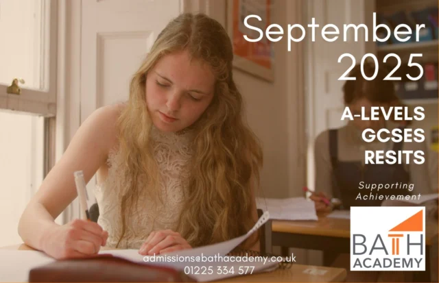 📢 Feeling unsure about Results Day? We're here to help. 👋

Whether you're excited, nervous, or looking for expert informal advice Bath Academy can help. We welcome families looking for advice if things haven't gone to plan or any guidance on potential next steps. 

Bath Academy are proud to be Resit Specialists and have a proven record of happy alumni students. Last September 85% of our 2024 cohort achieved entry to their first choice university.

We have supported students who have needed to improve A-Level grades in order to gain places at university for many years. Our small supportive classes (of never more than 8 students) and constant re-consolidation of knowledge to exam-style questions is the key to student success. This approach has been supported by highly-qualified staff with many years of experience in ensuring students know how to apply their knowledge correctly during crucial examinations. 📚 

Good luck to all students awaiting A-Level and GCSE results in the coming weeks. 🤞

A-Level Results Day is Thursday 14th August and GCSE Results Day is the following Thursday (21st August). Our phone lines and door are always open.

Reach out by phone on 01225 334 577 or email admissions@bathacademy.co.uk 📞📧

#SupportingAchievement #ResultsDay #GoToYourDreamUni #ResultsDay2025 #BathAcademy
